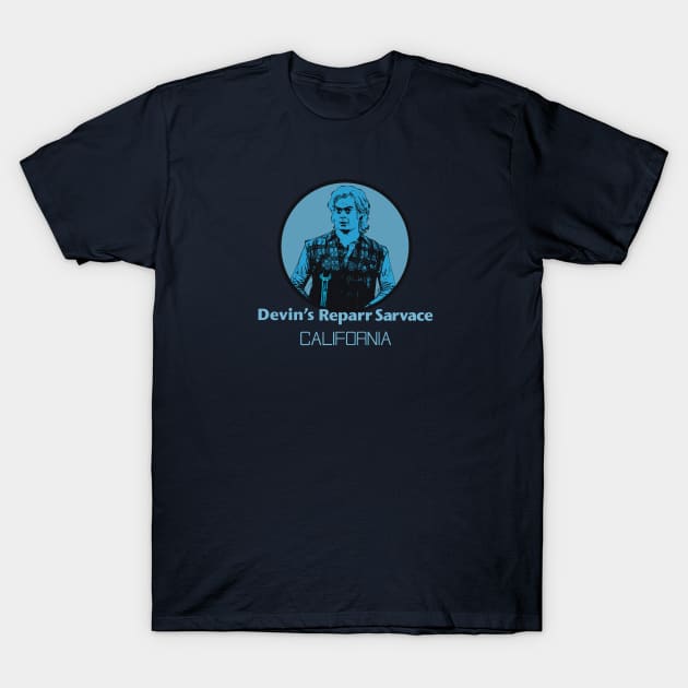 Devin's  Repair Service T-Shirt by GeekGiftGallery